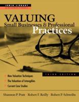 Valuing Small Businesses and Professional Practices
