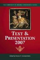 Text & Presentation, 2007