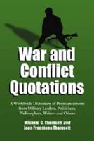 War and Conflict Quotations
