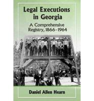 Legal Executions in Georgia
