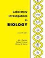 Laboratory Investigations in Biology
