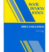 Book Review Index 2000 Cumulation