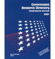 Government Research Center Directory 2001