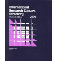 International Research Centers Directory 2000