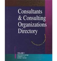 Consultants and Consulting Organizations Directory