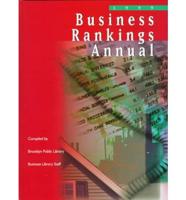 Business Rankings Annual 1999