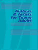 Authors & Artists for Young Adults