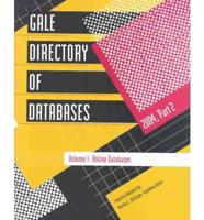 Gale Directory of Databases, 2004
