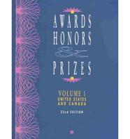 Awards Honors & Prizes