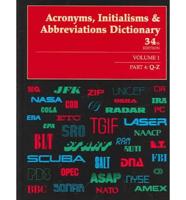 Acronyms Initialisms & Abbreviations Dictionary