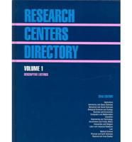 Research Centers Directory