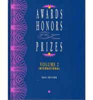 Awards Honors & Prizes, Volume 2