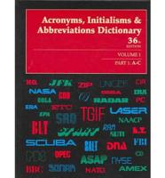 Acronyms, Initialisms & Abbreviations Dictionary