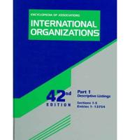 Encyclopedia Of Associations International Organizations