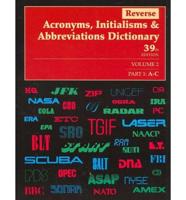 Acronyms, Initialisms &amp; Abbreviations Dictionary