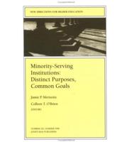 Minority Serving Institutions 102
