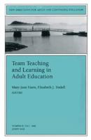 Team Teaching and Learning in Adult Education