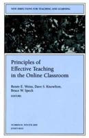 Principles of Effective Teaching in the Online Classroom