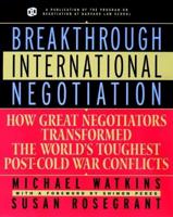 Breakthrough International Negotiation