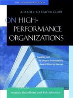 On High Performance Organizations