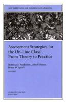 Assessment Strategies for the On-Line Class