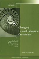 Changing General Education Curriculum