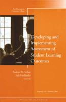 Developing and Implementing Assessment of Student Learning Outcomes