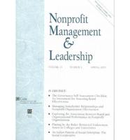 Nonprofit Management and Leadership