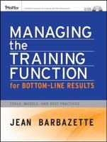 Managing the Training Function for Bottom-Line Results