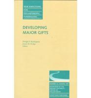 Developing Major Gifts 16