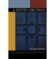 Lenten Discipline