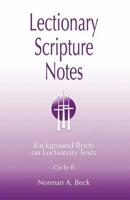 Lectionary Scripture Notes, Cycle B
