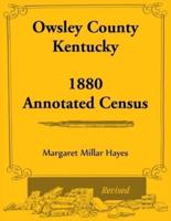 Owsley County, Kentucky, 1880 Annotated Census