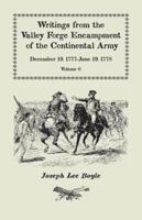 Writings from the Valley Forge Encampment of the Continental Army: December 19, 1777-June 19, 1778, Volume 6, A My Constitution Got Quite Shatter'da