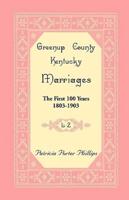 Greenup County, Kentucky Marriages: The First 100 Years, 1803-1903, L-Z