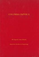Columbia Papyri X