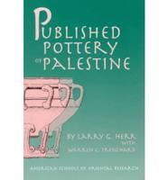Published Pottery of Palestine