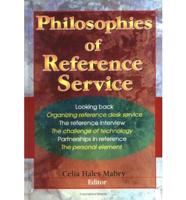 Philosophies of Reference Service