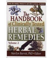 The Handbook of Clinically Tested Herbal Remedies