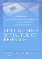 Cutting-Edge Social Policy Research