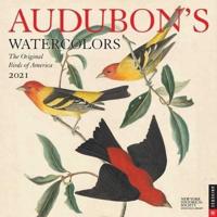 Audubon's Watercolors 2021 Wall Calendar