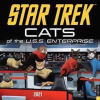 Star Trek: Cats of the U.S.S. Enterprise 2021 Wall Calendar