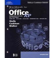 Microsoft Office XP: Introductory Concepts and Techniques, Workbook