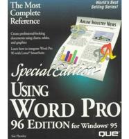 Using Word Pro 96 for Windows 95