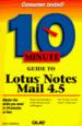 10 Minute Guide to Lotus Notes Mail 4.5