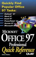 Microsoft Office 97 Professional Quick Reference