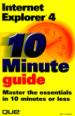 10 Minute Guide to Internet Explorer 4