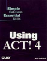 Using ACT! 4