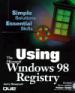 Using the Windows 98 Registry