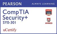 CompTIA Security+ SY0-301 Pearson uCertify Course Student Access Card